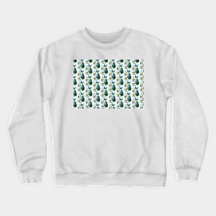 watercolor avocados Crewneck Sweatshirt